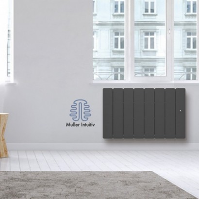 BELADOO Bas - Anthracite - Connecté [- Radiateur Inertie Fonte - Muller Intuitiv - Noirot - Applimo - Airelec]