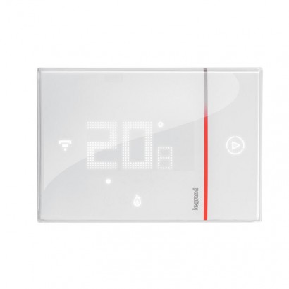 Thermostat d'ambiance connecté Smarther with Netatmo Legrand noir