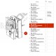 Platine électronique avec clavier pour VMC DOUBLE FLUX HR+ (Ref 430013) [- pièce détachée VMC - SAUTER - Ni repris ni échangé]