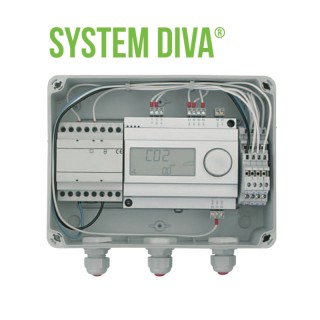 DIVA [- Coffret autorégulant Ventilation proportionnelle pour VMC Double Flux - CALADAIR]