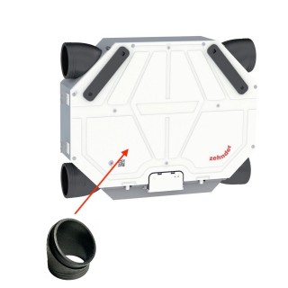 Coudes pivotables 45° Comfoair Flex 350 [- Pièce détachée pour ventilation double flux - Ni repris ni échangé - Zehnder]