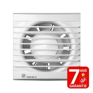 EDM 80 [- Aérateur axial mural ou en plafond - Ventilation mécanique ponctuelle - Unelvent]