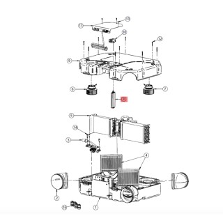 Motoventilateur pour VMC Thermodynamique AIRFLOW [- Pièce SAV VMC double flux - Ni repris ni échangé - AIRWELL]