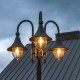 Lampadaire triple tête FIRENZE [- Candelabre - Eclairage extérieur - Norlys]