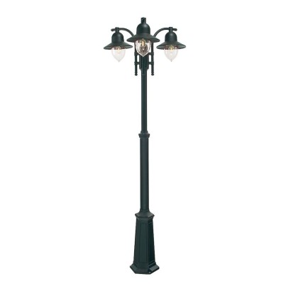 Lampadaire triple tête COMO [- Candelabre - Eclairage extérieur - Norlys]