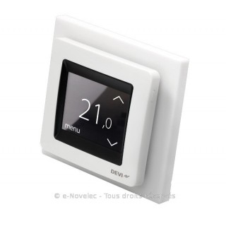 Thermostat connecté chauffage rayonnant, plafond, plancher et miroirs