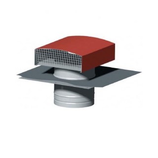 Sorties toiture : chapeaux de toiture en plastique ou acier avec  abergements en plomb - CDM e-Novelec